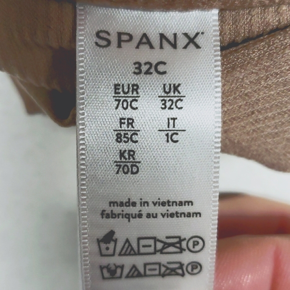 SPANX Bra-llelujah Illusion Lace Full Coverage Bra Women's Size 32C - Picture 15 of 16